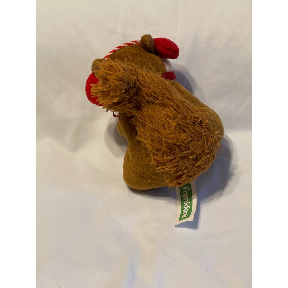 The Frankford Holiday Squirrel Plush with Red Ear Muffs - Picture 5 of 8